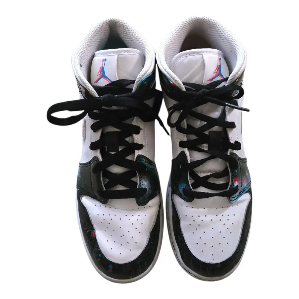 Nike Air Jordan 1 Mid SE GS Take Flight BQ6931-114 Youth Size 5.5Y